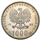 1982 - Polska - 1000 zł - Jan Paweł II