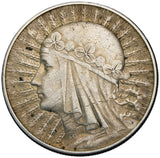 1933 - Polska - 10 zł - Polonia (Głowa Kobiety)