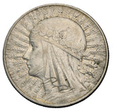 1932 - Polska - 5 zł - Polonia (Głowa Kobiety)