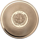 1974 - Medal - Medal Pokoju ONZ