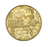 1998 - Polska - 2 zł - 100-lecie Odkrycia Polonu i Radu