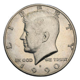 1990 - USA - 1/2 Dolara - Kennedy Half Dollar