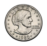 1980 - USA - 1 Dolar - Susan B. Anthony Dollar