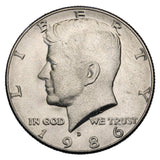 1986 - USA - 1/2 Dolara - Kennedy Half Dollar