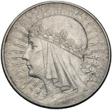 1932 - Polska - 10 zł - Polonia (Głowa Kobiety)