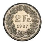 1987 - Szwajcaria - 2 Franki