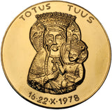Medal - Jan Paweł II - Totus Tuus