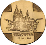 Medal - Jan Paweł II - Kraków-Cracovia