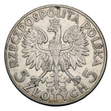 1932 - Polska - 5 zł - Polonia (Głowa Kobiety)