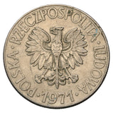 1971 - Polska - 10 zł - Tadeusz Kościuszko