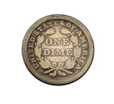 1845 - USA - 1 Dime