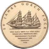 2008 - Niemcy - 10 Euro - 50-lecie Żaglowca Gorch Fock
