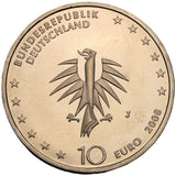 2008 - Niemcy - 10 Euro - 50-lecie Żaglowca Gorch Fock