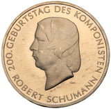 2010 - Niemcy - 10 Euro - 200. Rocznica Urodzin Roberta Schumanna