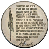 Medal - USA - Pamiątka wystąpienia Lincolna w Gettysburgu