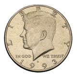 1993 - USA - 1/2 Dolara - Kennedy Half Dollar