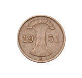 1931 - Niemcy - 1 Fenig