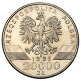 1993 - Polska - 20000 zł - Jaskółki