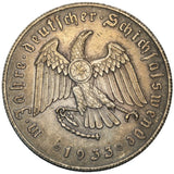 1933 - Medal - Niemcy - Unser Die Zukunft - Adolf Hitler
