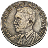 1933 - Medal - Niemcy - Medal Strzelecki Norymberga - Adolf Hitler