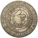 1933 - Medal - Niemcy - Unser Fuhrer Adolf Hitler