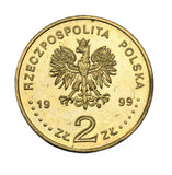 1999 - Polska - 2 zł - 150 Rocznica Śmierci Juliusza Słowackiego
