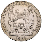 1974 - Austria - 50 Szylingów - 1200. Rocznica powstania katedry w Salzburgu