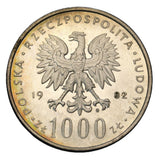 1982 - Polska - 1000 zł - Jan Paweł II