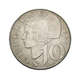 1957 - Austria - 10 Szylingów