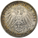 1909 - Niemcy - 3 Marki