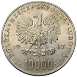 1987 - Polska - 10000 zł - Jan Paweł II