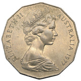 1977 - Australia - 50 Centów - Srebrny Jubileusz Elżbiety II