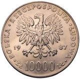 1987 - Polska - 10000 zł - Jan Paweł II