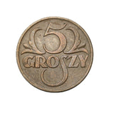 1938 - Polska - 5 Groszy