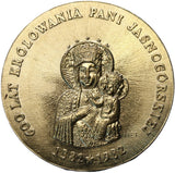 Medal - Jan Paweł II - 600 Lat Królowania Pani Jasnogórskiej