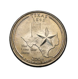 2004 - USA - 1/4 Dolara - Stan Teksas