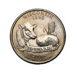 2004 - USA - 1/4 Dolara - Stan Wisconsin