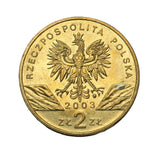 2003 - Polska - 2 zł - Węgorz Europejski