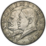 Medal - Mussolini i Hitler - replika