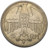 Niemcy - 5 Marek - Adolf Hitler 1935 - moneta fantazyjna