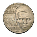 1967 - Polska - 10 zł - Maria Skłodowska-Curie