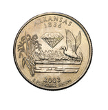 2003 - USA - 1/4 Dolara - Stan Arkansas