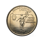 1999 - USA - 1/4 Dolara - Stan Pensylwania