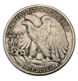 1942 - USA - 1/2 Dolara - Walking Liberty Half Dollar