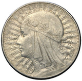 1932 - Polska - 10 zł - Polonia (Głowa Kobiety)