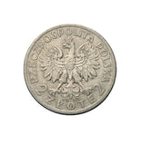 1933 - Polska - 2 zł - Polonia (Głowa Kobiety)