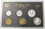 1981 - Polska - PRL - Zestaw rocznikowy 1981r. Część I i część II - komplet