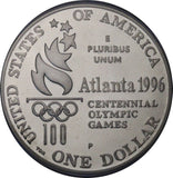 1996 - USA - 1 Dolar - Igrzyska Olimpijskie Atlanta 1996 - Paraolimpijczyk