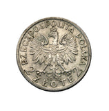 1932 - Polska - 2 zł - Polonia (Głowa Kobiety)