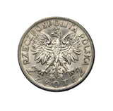 1933 - Polska - 2 zł - Polonia (Głowa Kobiety)